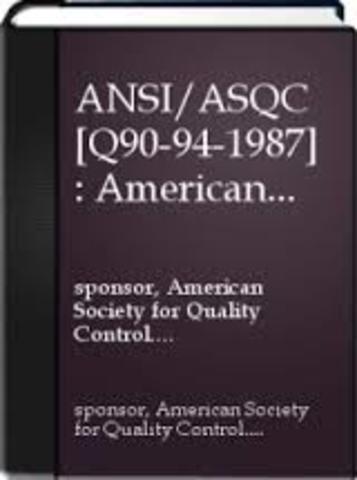 1987. La norma es adoptada en Estados Unidos.