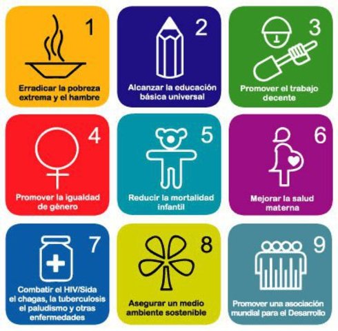 La ONU y sus 8 objetivos del milenio.