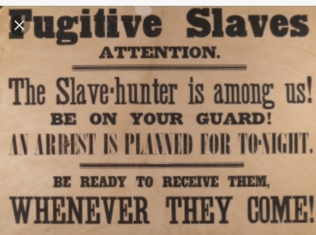Fugitive Slave act