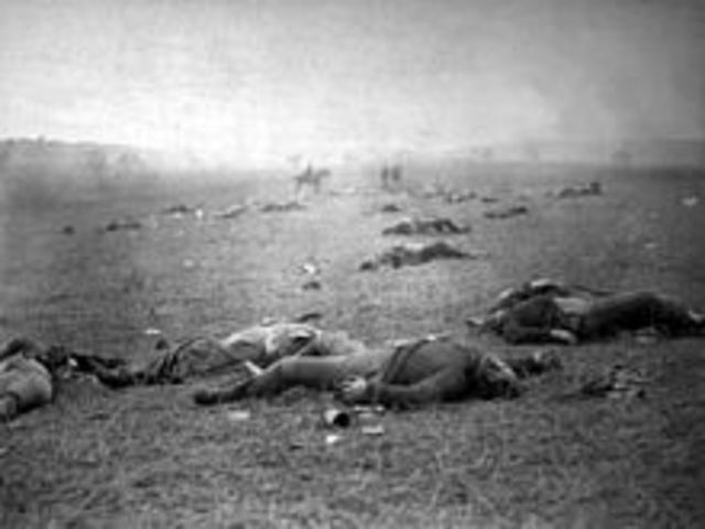 Battle at Gettysburg