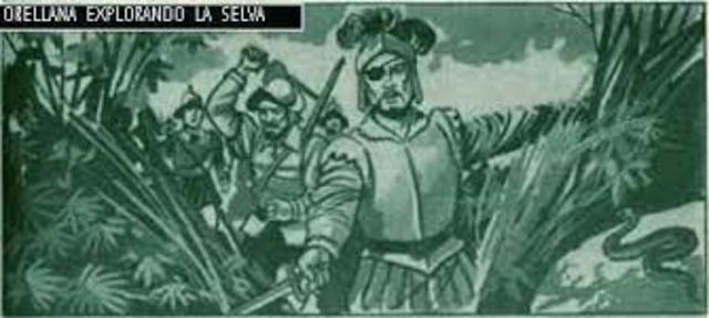 francisco de orellana explora el amazonas