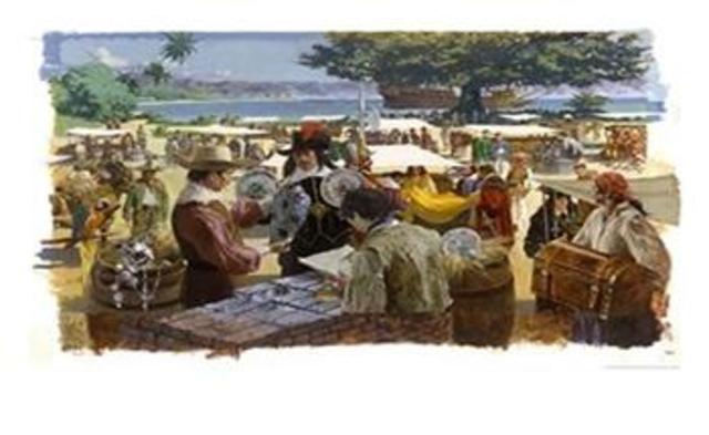 España comienzo de comercio