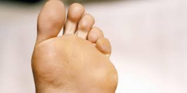 I broke Chris Merrills foot.