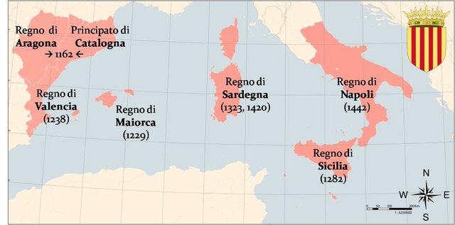 Il Regno di Napoli è in mano agli Aragonesi