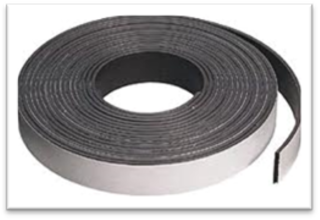 Las cintas magnéticas.