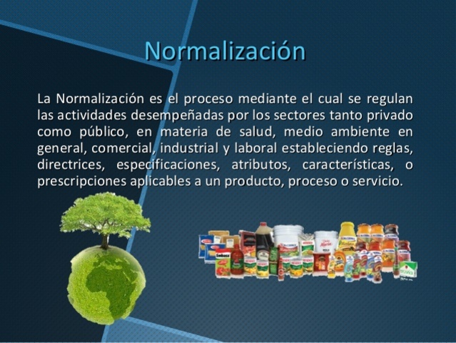 Normalización en Nuestros Días