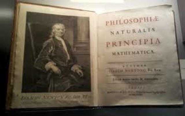 Publicacion del libro "Principia Mathematica,"