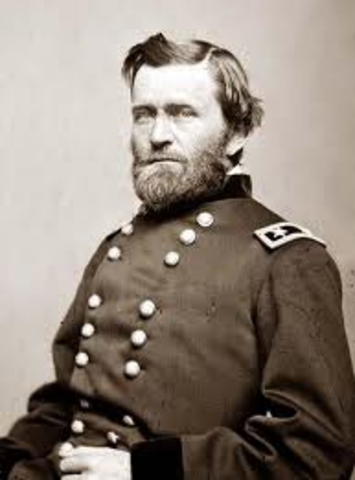 General Grant is in Charge of the Army of The West.