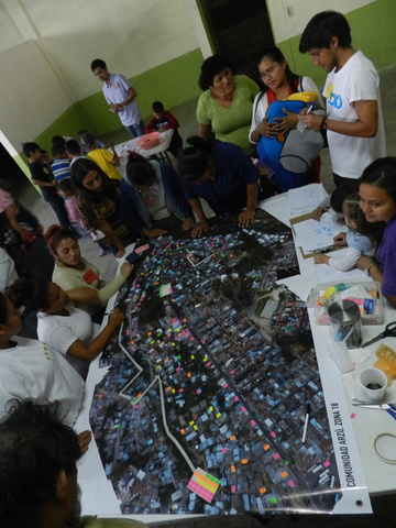 Mapeo de Infraestructura  Comunidad Arzú