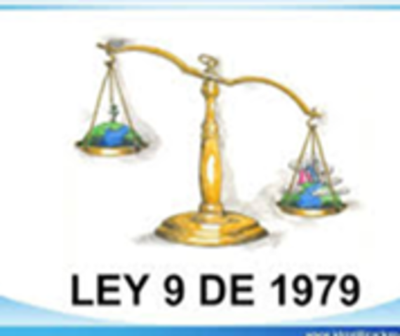 Código Sanitario Nacional- ley 9 de 1979