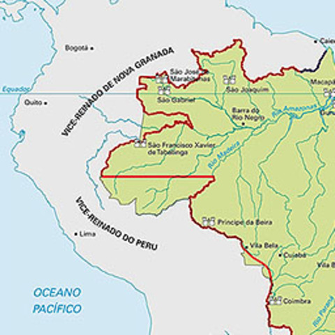 Tratado de Portugal y Limites Españoles