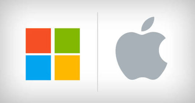 Apple y Microsoft