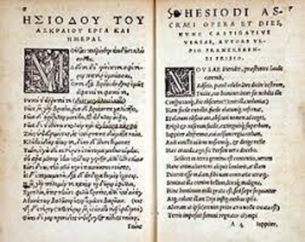 Hesiod's poem