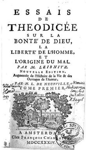 Se publica ''Théodicée'' de Leibniz