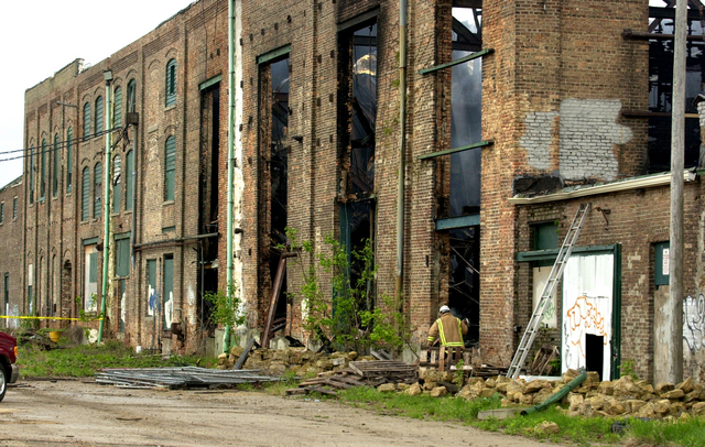 Building suffers from fire, may not be salvageable