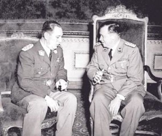 Perón abandona nuevamente el país