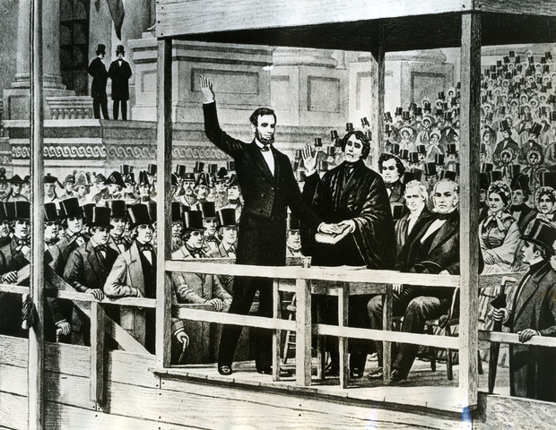 Lincolns inauguration
