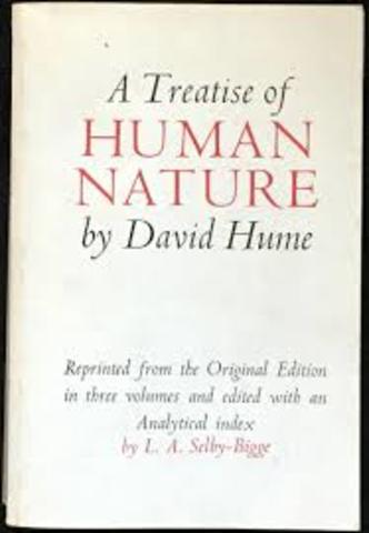 Publicación del libro Treatise of Human Nature, de David Hume