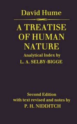David Hume, publica A Treatise of Human Nature.
