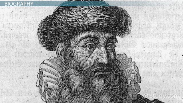 Johannes Gutenberg printing press