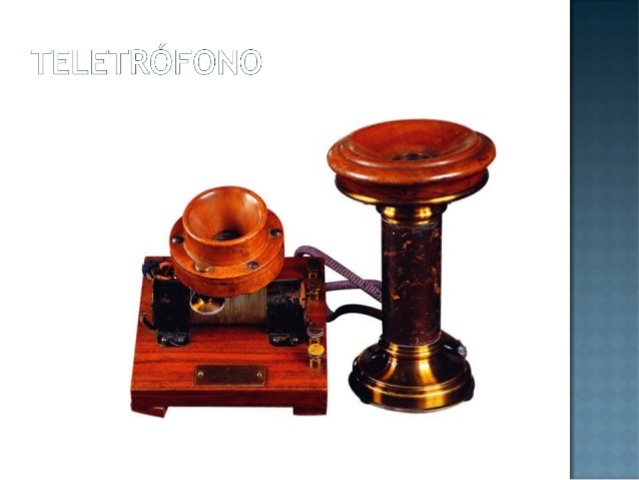 Invención teléfono por Antonio Meucci