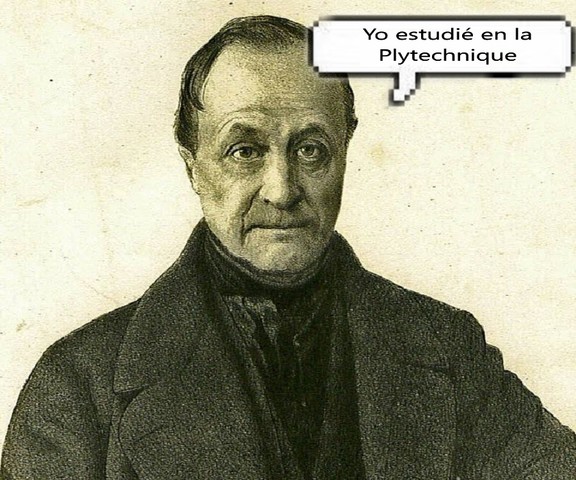 Auguste Comte se inscribió en la École Polytechnique.