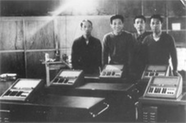 Se desarrolla el prototipo de calculadora de escritorio de Casio