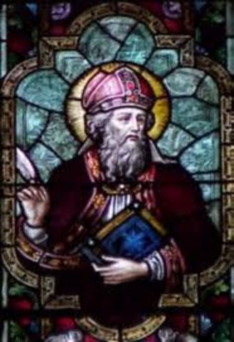 Saint Augustine founds English church