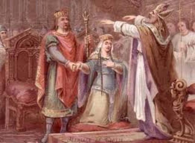 THE KING OF THE FRANKS,CLOVIS, DEFEATED THE VISIGOTHS AT VOUILLÉ