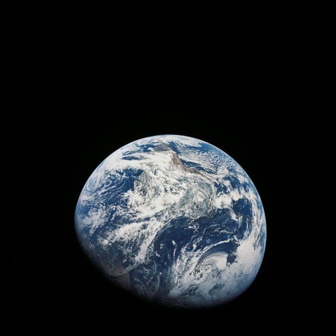 1959-First photograph of the earth from orbit NASA