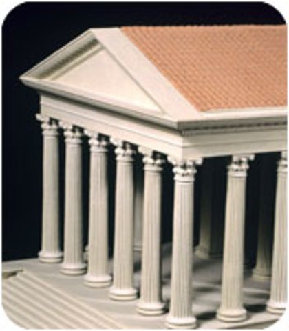 Edificació del temple d’August.