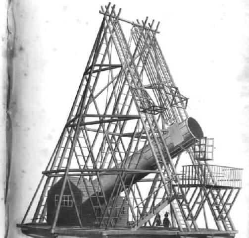 Inicio de Herschel en la astronomía