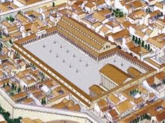 Creació del fòrum central