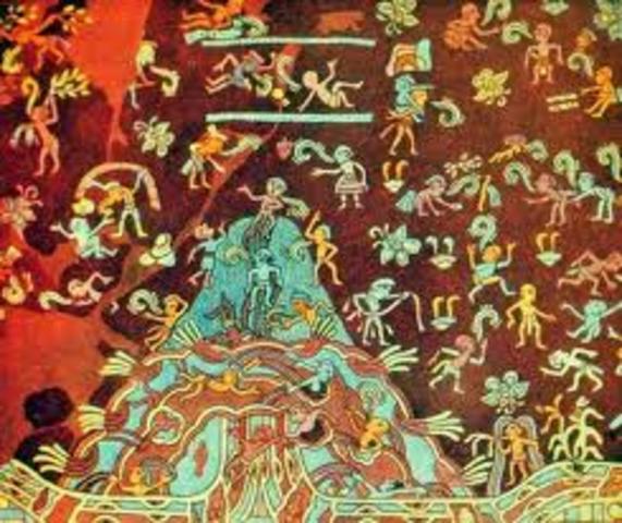 Destruccion de Teotihuacan