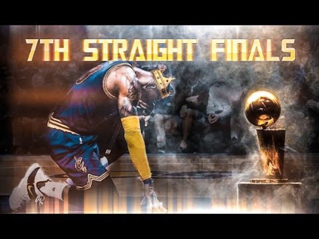 LeBron James 7th Straight In the Finals