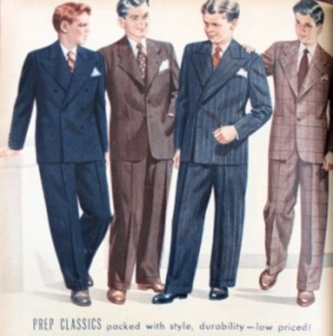 men of 1940s