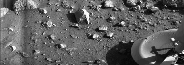 1976- First Surface Images of Mars by Viking 1 (first U.S. spacecraft to successfully land a on another planet)