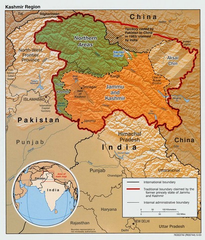 First battle over Kashmir
