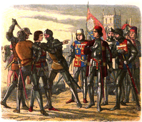 La violència feudal.