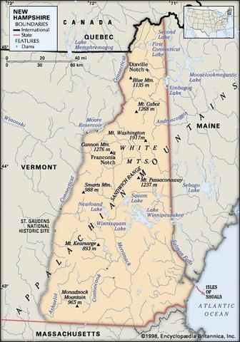 New Hampshire Founded