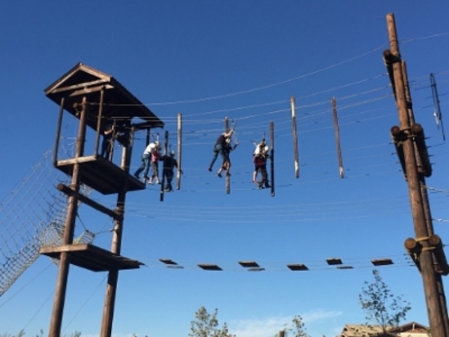 Obstacle Course and Zip lining at UCI