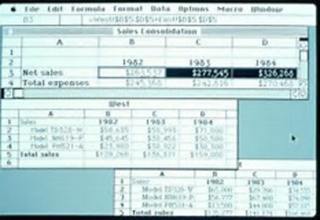 Microsoft Excel 1.0