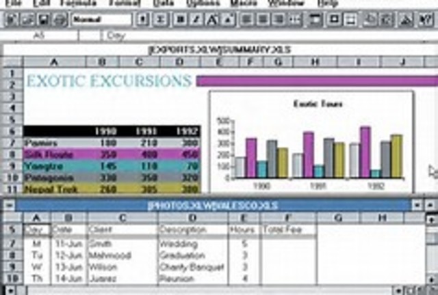 Microsoft Excel 4.0