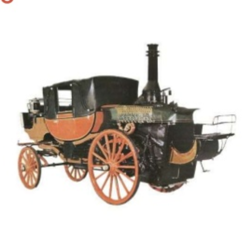 Carro de vapor con mucho capacidad