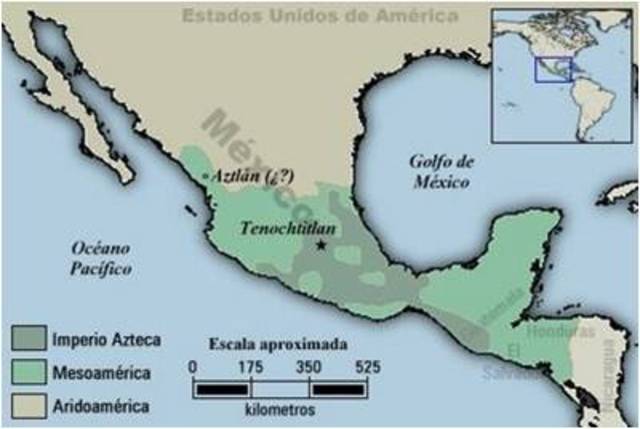 los mexicas salen de aztlan iniciando su peregrinacion