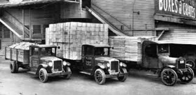 Construcción primer camión