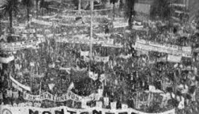 Concentración en Plaza de Mayo