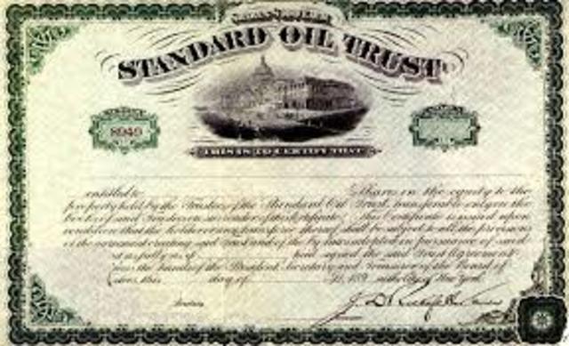Standard Oil is formed