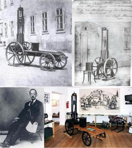 primer motor de combustion interna siegfried marcus creo el motor de interna a gasolina