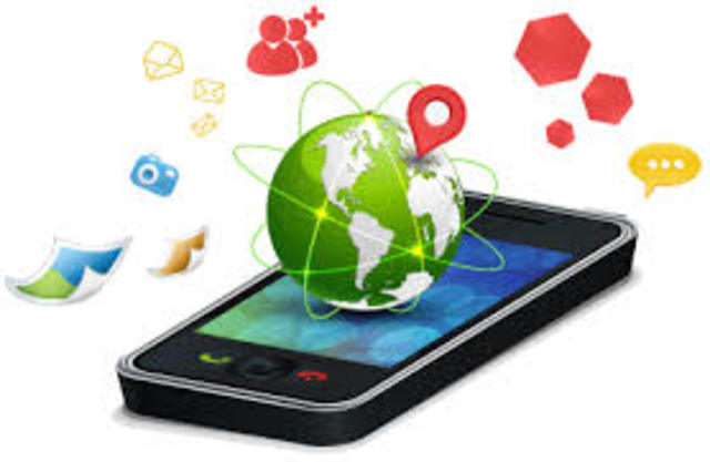 Sale a la luz , uno de los primeros teléfonos inteligentes que pueden utilizar Internet.